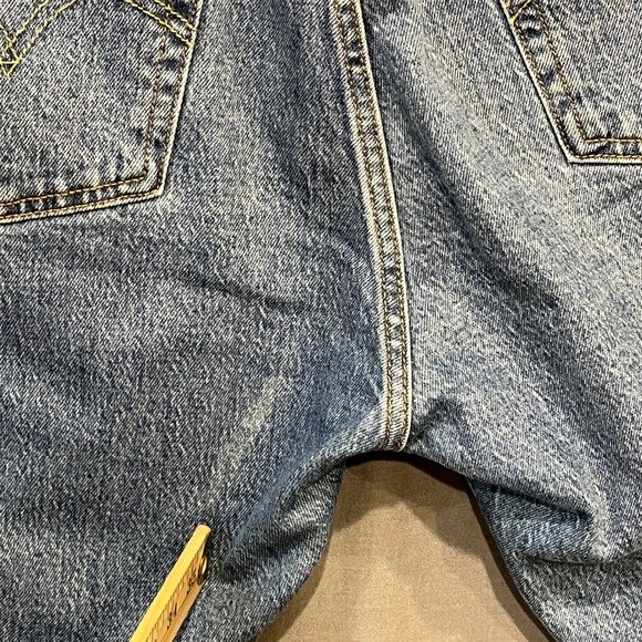 Levi's 501 S Skinny Jeans Womens 29x28 Blue Medium Wash High Rise Button Fly - Picture 14 of 14